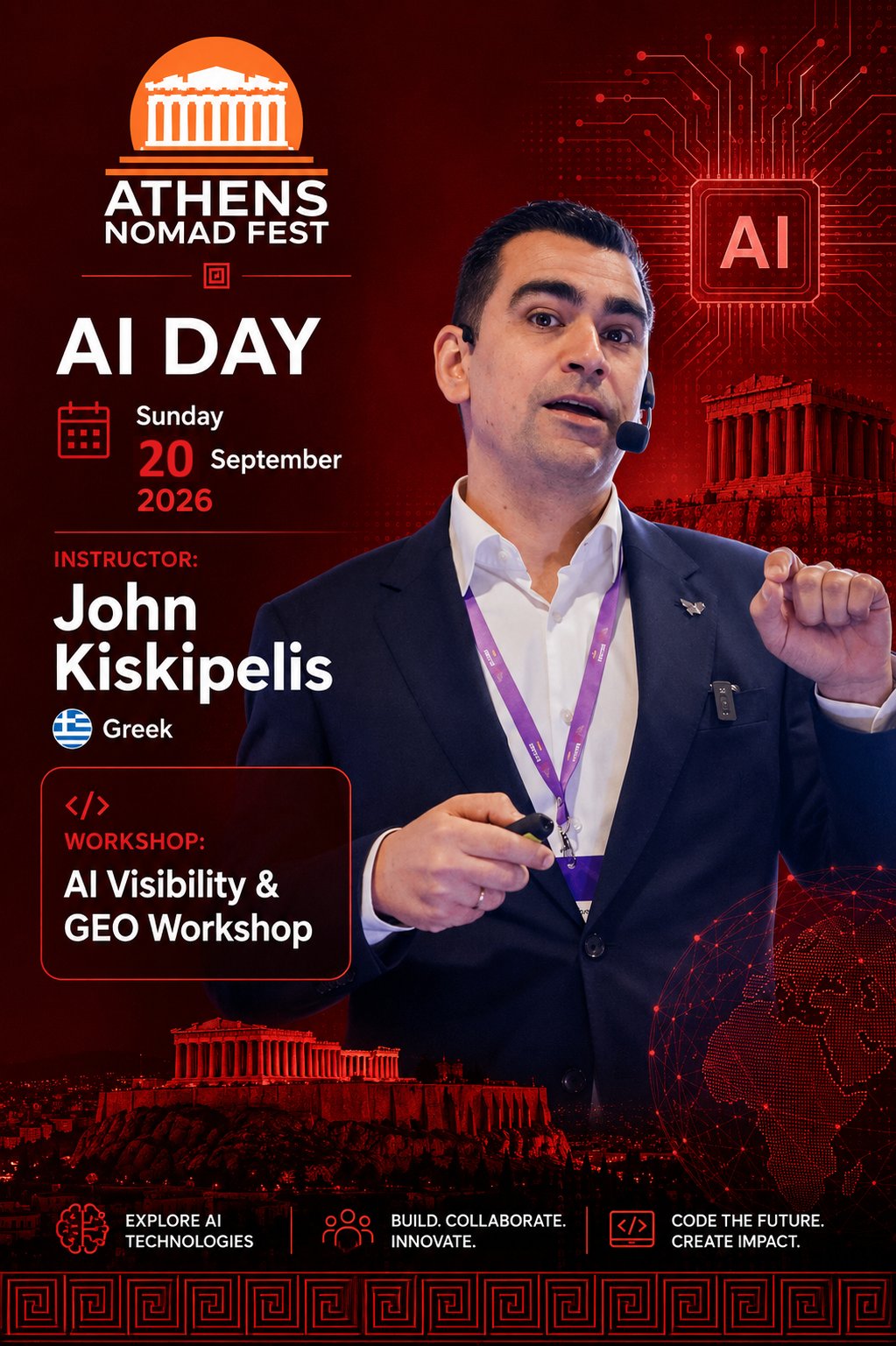 John Kiskipelis, Athens Nomad Fest 2026 workshop