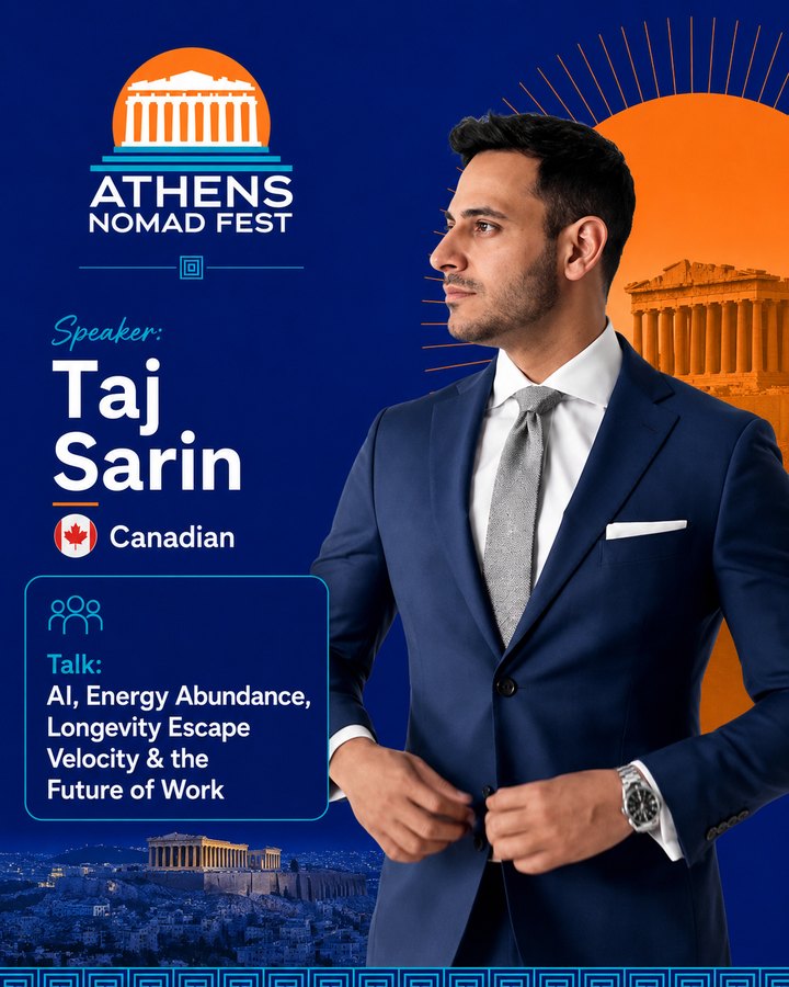 Taj Sarin, Athens Nomad Fest 2026 talk