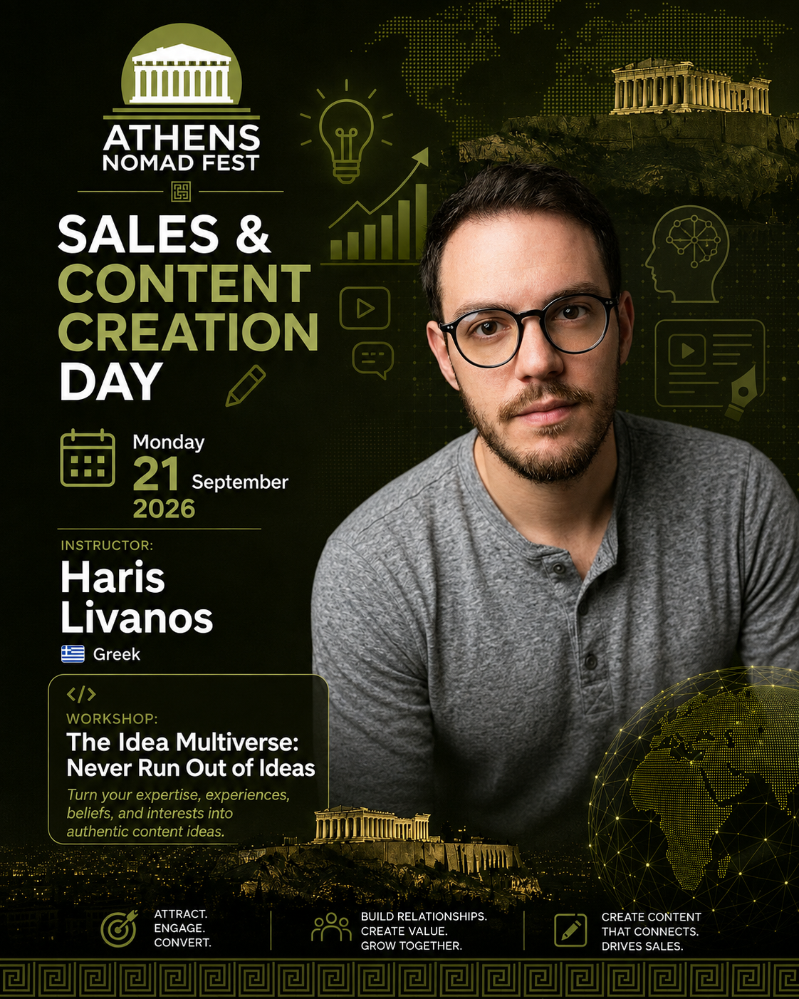 Haris Livanos, Athens Nomad Fest 2026 workshop