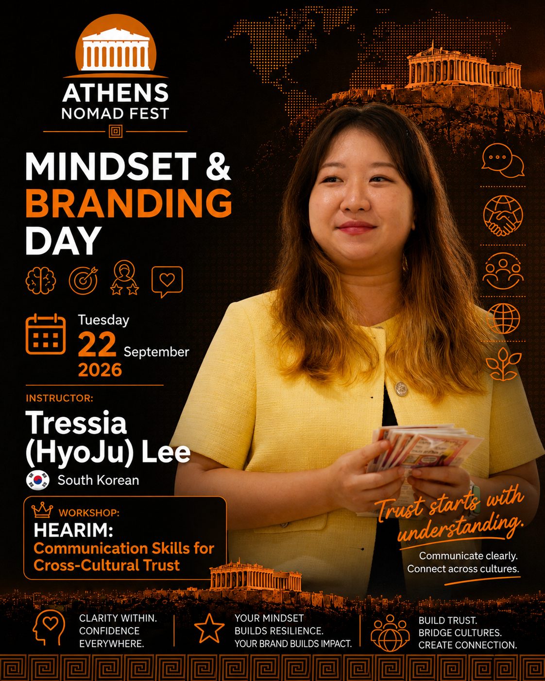 Tressia (HyoJu) Lee, Athens Nomad Fest 2026 workshop