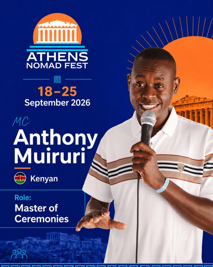 Anthony Muiruri, Athens Nomad Fest 2026 mc