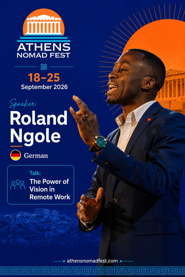 Roland Ngole, Athens Nomad Fest 2026 talk