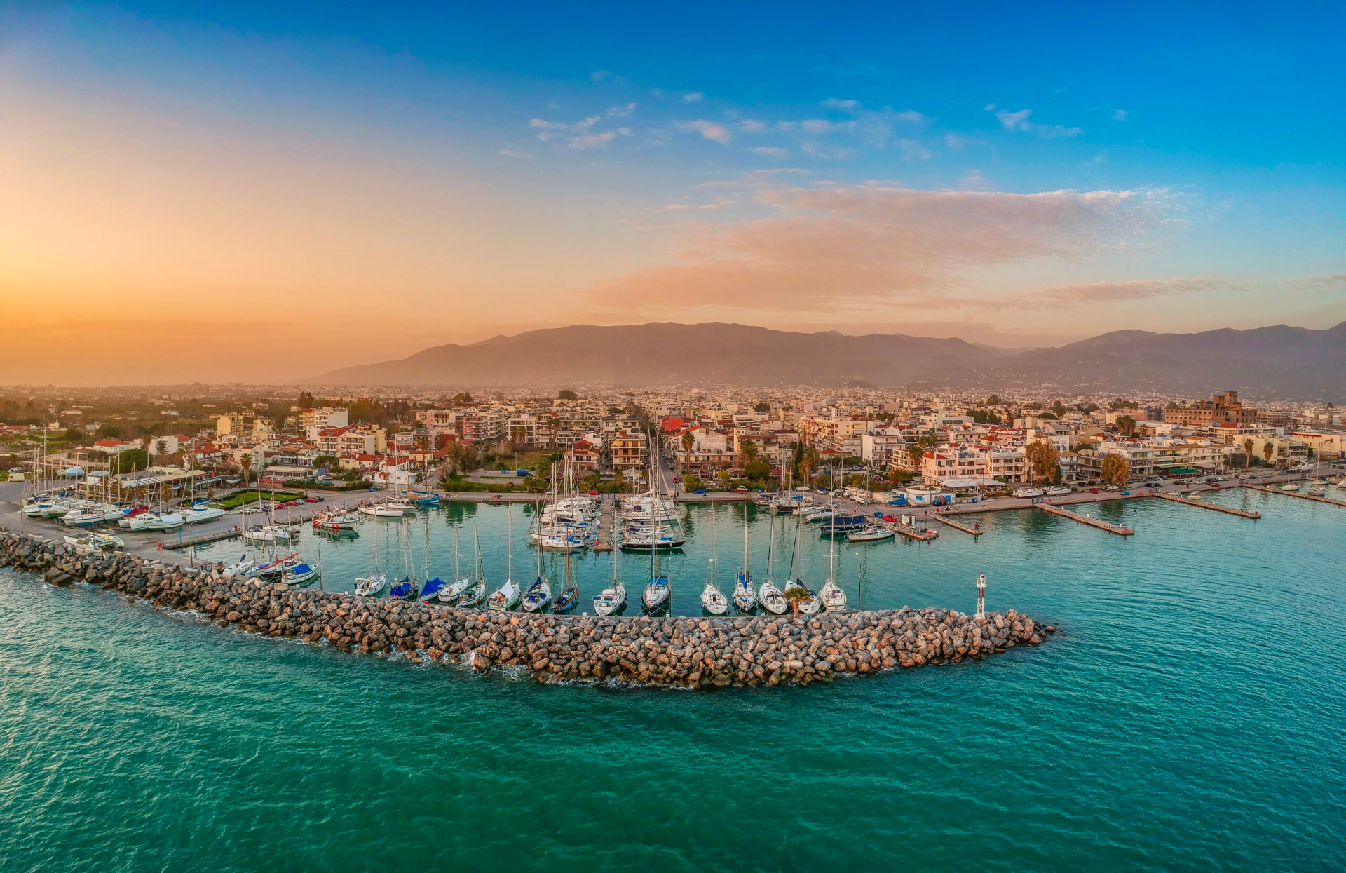 Kalamata seaside city, host of the optional 3-day trip after Athens Nomad Fest