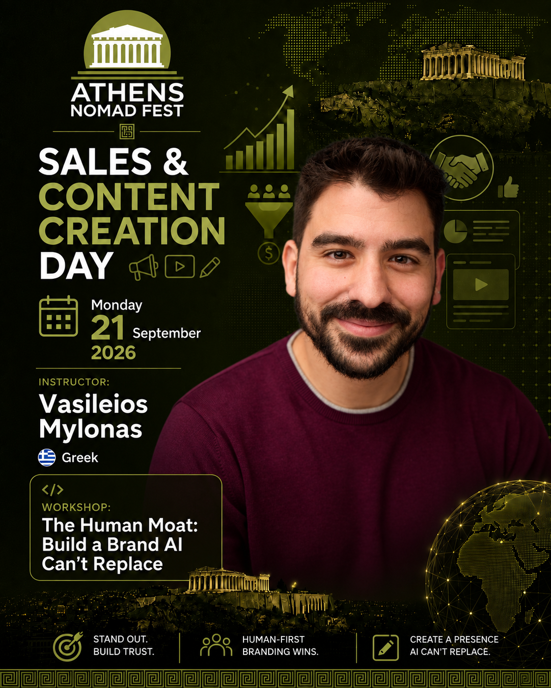 Vasileios Mylonas, Athens Nomad Fest 2026 workshop