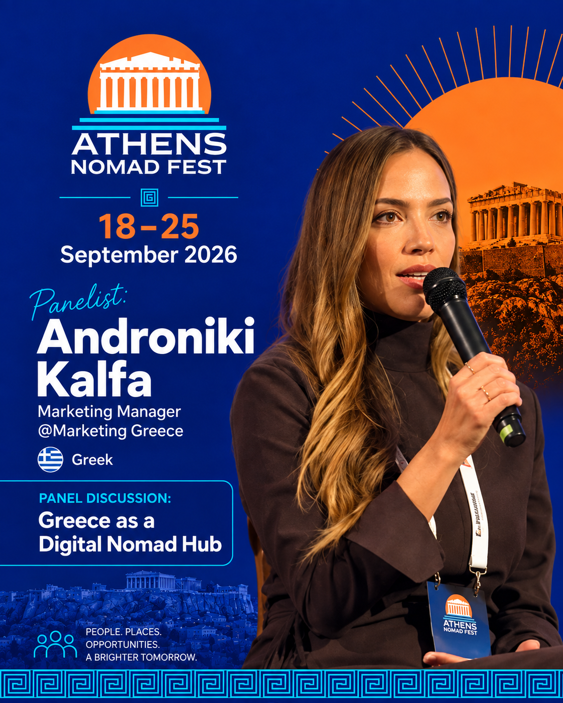 Androniki Kalfa, Athens Nomad Fest 2026 panel guest