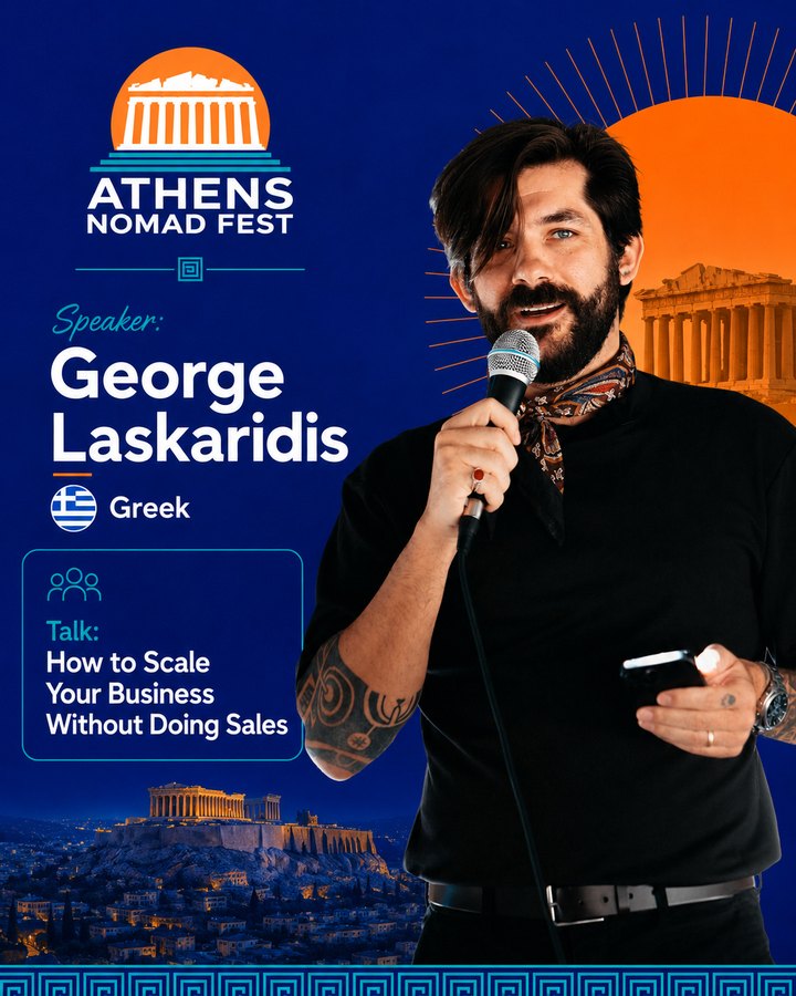 George Laskaridis, Athens Nomad Fest 2026 talk